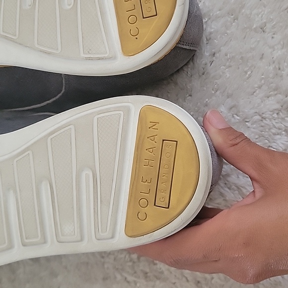 Cole Haan Blue Shoes, Leather and Manmade, SIZE 9M - Picture 5 of 9